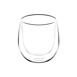 ჭიქების ნაკრები ARDESTO Double wall borosilicate glass mug set Ardesto, 120 ml, 2 pcs-JUSTSHOP.GE-ზე