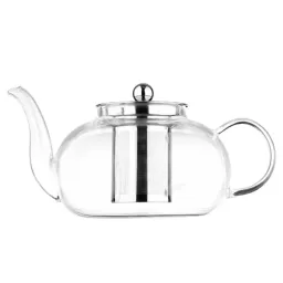 ჩაის დასაყენებელი ARDESTO Tea pot Gemini, 800 ml, borosilicate glass, s/s-JUSTSHOP.GE-ზე