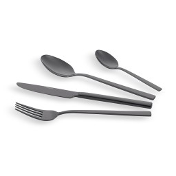დანა-ჩანგლის ნაკრები Ardesto Cutlery set Black Mars Legend 4pcs., stainless steel