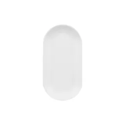 თეფში Ardesto Plate Lucca, 25х13 cm, White, ceramics