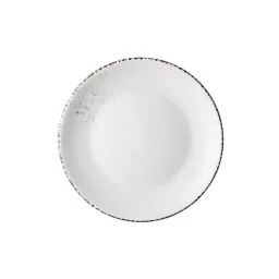 თეფში Ardesto Dinner plate Lucca, 26 сm, Winter white, ceramics