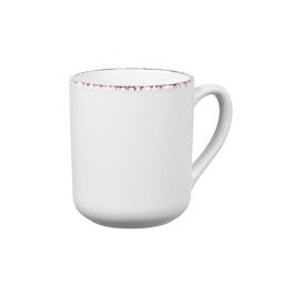 Ardesto ჭიქა Cup Lucca, 330 ml , Winter white, ceramics