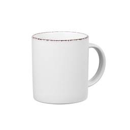 Ardesto ჭიქა Cup Lucca, 360 ml, Winter white, ceramics