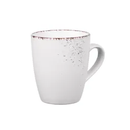 Ardesto ჭიქა Cup Lucca, 360 ml, Winter white, ceramics