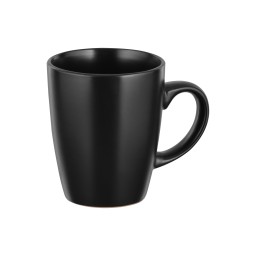 ჭიქა Ardesto Mug Molize, 350 ml , black, ceramics