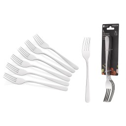 ჩანგლების ნაკრები Ardesto Table forks set Black Mars Zenith, 6pcs, stainless steel