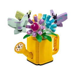 Constructor LEGO Creator Flowers in a watering can
