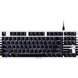 Razer Gaming Keyboard BlackWidow Lite Silent Stormtrooper™ Ed. Orange Switch USB US LED, White/Black