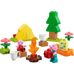 LEGO Constructor DUPLO Peppa Pig Camping Trip-JUSTSHOP.GE-ზე