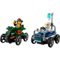 LEGO Constructor City Airplane vs. Hospital Bed-JUSTSHOP.GE-ზე