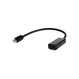 ადაპტერი: Gembird A-mDPM-HDMIF-02 Mini DisplayPort to HDMI adapter cable Black