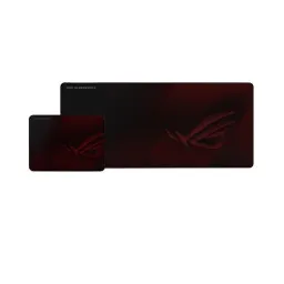 მაუს პადი: Asus ROG Scabbard II Gaming Mouse Pad Red - 90MP0210-BPUA00-JUSTSHOP.GE-ზე
