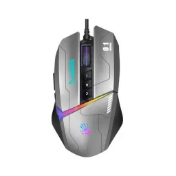 მაუსი: A4tech Bloody W60 Max RGB Gaming Mouse Gun Grey
