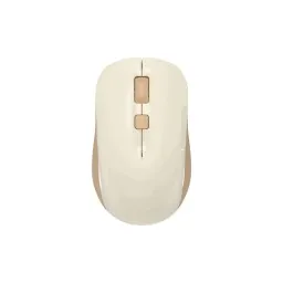 მაუსი: A4Tech Fstyler FB26CS Air2 Bluetooth & 2.4G Wireless Mouse Cafe Latte-JUSTSHOP.GE-ზე