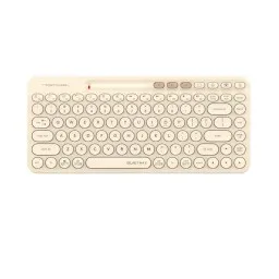 კლავიატურა: A4Tech Fstyler FBK36C AS Bluetooth & 2.4G Keyboard Cafe Latte-JUSTSHOP.GE-ზე
