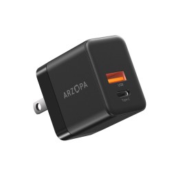 დამტენი: Arzopa C35 GaN Power Adapter USB/USB-C 35W-JUSTSHOP.GE-ზე
