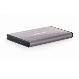 მყარი დისკის ყუთი: Gembird EE2-U3S-3-LG USB 3.0 2.5 enclosure brushed aluminum light grey-JUSTSHOP.GE-ზე