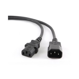 დენის კაბელი UPS: Gembird PC-189-VDE-3M Power cord (C13 to C14) VDE approved 3m-JUSTSHOP.GE-ზე
