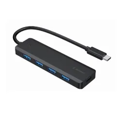 USB ჰაბი: Gembird UHB-CM-U3P4P-01 4-port USB 3.1 Type-C Hub-JUSTSHOP.GE-ზე