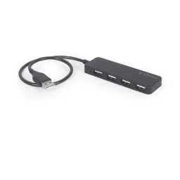 USB ჰაბი: Gembird UHB-U2P4-06 4-port USB 2.0 Hub-JUSTSHOP.GE-ზე
