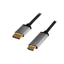 კაბელი: Logilink CDA0107 4K/60Hz DisplayPort to HDMI cable 2m