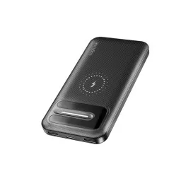 დამტენი: Logilink PA0343RF Powerbank 10.000 mAh wireless charging + 2xUSB-A/1xUSB-C Black-JUSTSHOP.GE-ზე