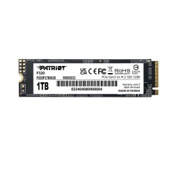 მყარი დისკი: Patriot P320 1TB SSD M.2 PCIe Gen3 x 4 NVMe - P320P1TBM28