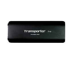 გარე მყარი დისკი: Patriot Transporter 1TB External Portable SSD USB-C 3.2 Black - PTP1TBPEC-JUSTSHOP.GE-ზე