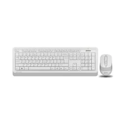 კლავიატურა-მაუსი: A4tech Fstyler FG1010 Wireless Combo Set EN/RU White