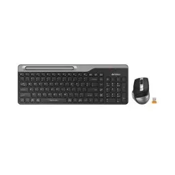 კლავიატურა-მაუსი: A4tech Fstyler FB2535C Wireless Combo Set EN/RU Smoky Grey