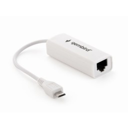 ადაპტერი: Gembird NIC-mU2-01 Micro USB2.0 LAN Adapter-JUSTSHOP.GE-ზე
