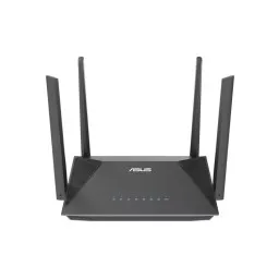 როუტერი: Asus RT-AX52 AX1800 Dual Band WiFi 6 Extendable Router - 90IG08T0-MO3H00-JUSTSHOP.GE-ზე