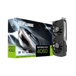 ვიდეო დაფა: ZOTAC GeForce RTX4060 Twin Edge 8GB 128-Bit GDDR6 - ZT-D40600E-10M