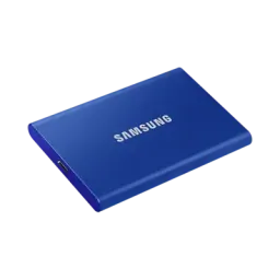 გარე მეხსიერება SSD Samsung Portable SSD T7 2TB Blue-JUSTSHOP.GE-ზე
