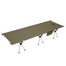 გასაშლელი საწოლი 2E Folding bed FB Lite with height adjustment, 190x66x18-38cm, 3kg, green-JUSTSHOP.GE-ზე