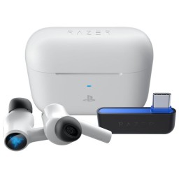 ყურსასმენი Razer Headset Hammerhead HyperSpeed PlayStation Licensed, ANC, WL/BT, white