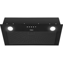 გამწოვი Hood Hansa integrated, 60cm, 182m3h, black-JUSTSHOP.GE-ზე