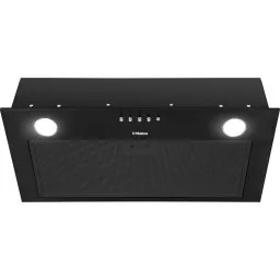გამწოვი Hood Hansa integrated, 60cm, 182m3h, black-JUSTSHOP.GE-ზე