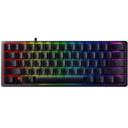 კლავიატურა Razer Keyboard mechanical Huntsman Mini 61key, Purple Switch, USB-A, EN/RU, RGB, black