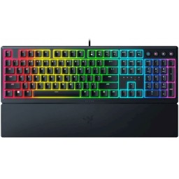 კლავიატურა Razer Keyboard mechanical Ornata V3 104key, Mecha-Membrane Switch, USB-A, EN/RU, RGB, black