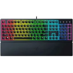 კლავიატურა Razer Keyboard mechanical Ornata V3 104key, Mecha-Membrane Switch, USB-A, EN/RU, RGB, black-JUSTSHOP.GE-ზე