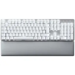 კლავიატურა Razer Keyboard Pro Type Ultra LED 108key USB/WL/BT EN, white-JUSTSHOP.GE-ზე