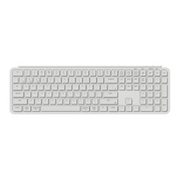 კლავიატურა Keyboard Keychron B6 Pro, USB/WL/BT, ivory white