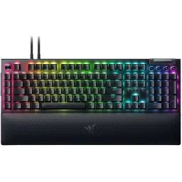 კლავიატურა Razer Keyboard mechanical BlackWidow V4 Pro 104key Yellow Switch, USB-A, EN, RGB, black