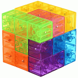 სათამაშოები, რომლებიც განვითარებას უწყობს ხელს Same Toy IQ Magnetic Click-Puzzle 730AUT