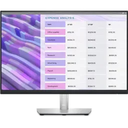 მონიტორი DELL Monitor 24 P2423 D-Sub, DVI, HDMI, DP, USB3.2, IPS, 1920x1200, 16:10, sRGB 99%, Pivot