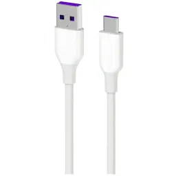 2E Cable USB-A - USB-C Glow 1m White