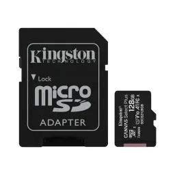 SD ბარათი Kingston microSD 128GB C10 UHS-I R100MB/s + SD-JUSTSHOP.GE-ზე
