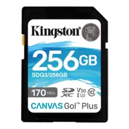 Kingston SD 256GB C10 UHS-I U3 R170/W90MB/s-JUSTSHOP.GE-ზე