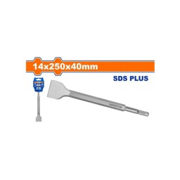 SDS PLUS ქვის სატეხი საცვლკელი პირი (ბრტყელი) 14x250x40მმ (WGZ1203)-JUSTSHOP.GE-ზე